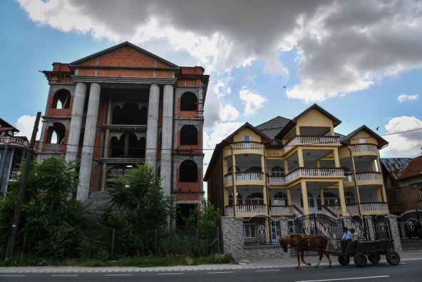 Romsko selo u Rumuniji