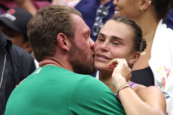 Arina Sabalenka i Jorgos Frangulis