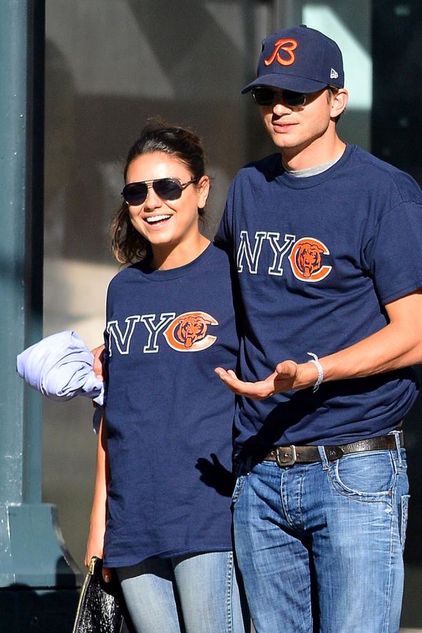 Ešton Kučer Mila Kunis