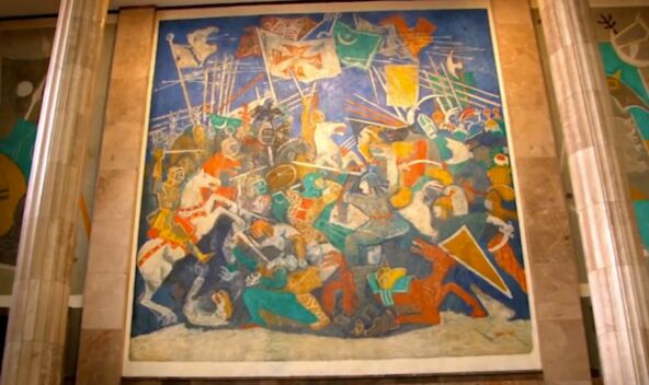 Kosovska bitka - Petar Lubarda.PNG