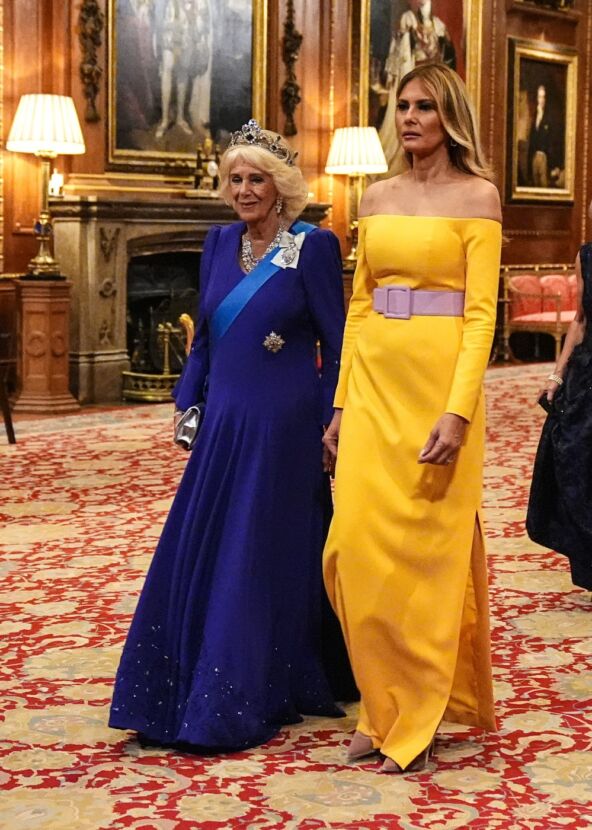 Melanija Tramp Kamila Parker