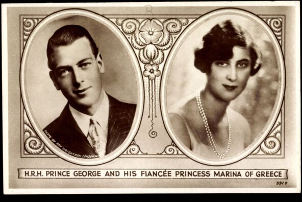 Džordž od Kenta i princeza Marina od Grčke.jpg