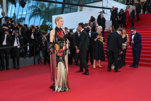 Kejt Blančet na filmskom festivalu u Kanu