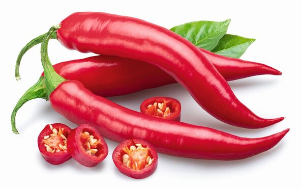 JAKO ZACINJENA I LJUTA HRANA  stock-photo-red-hot-chilli-peppers-chili-slices-and-green-leaves-isolated-on-white-background-file-contains-2613489455.jpg