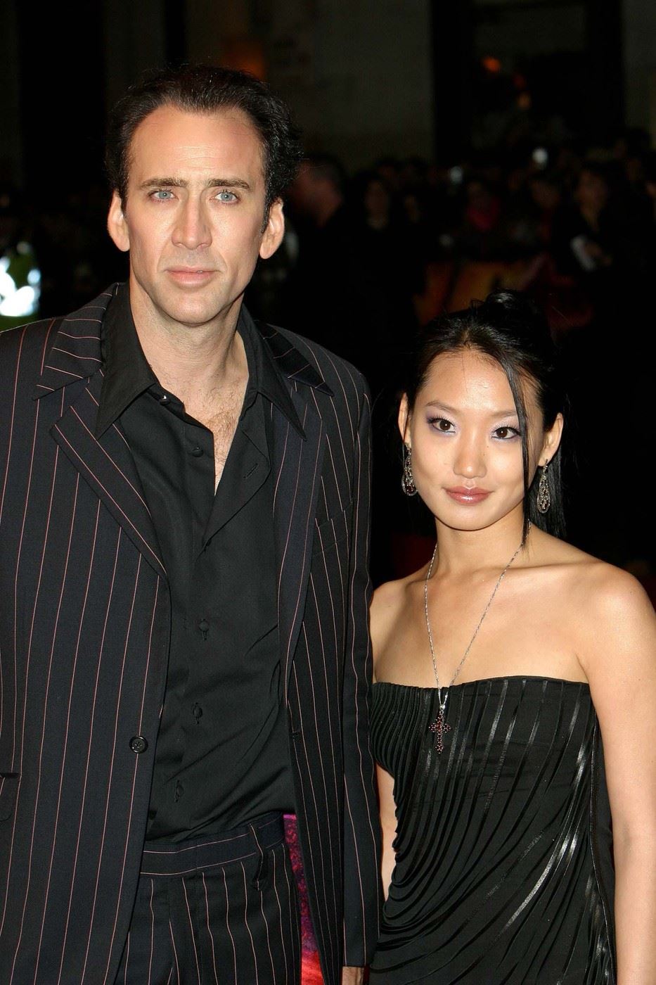 Nikolas Kejdž i Alis Kim na crvenom tepihu