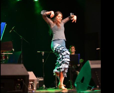 Nikolina Šašić pleše flamenko