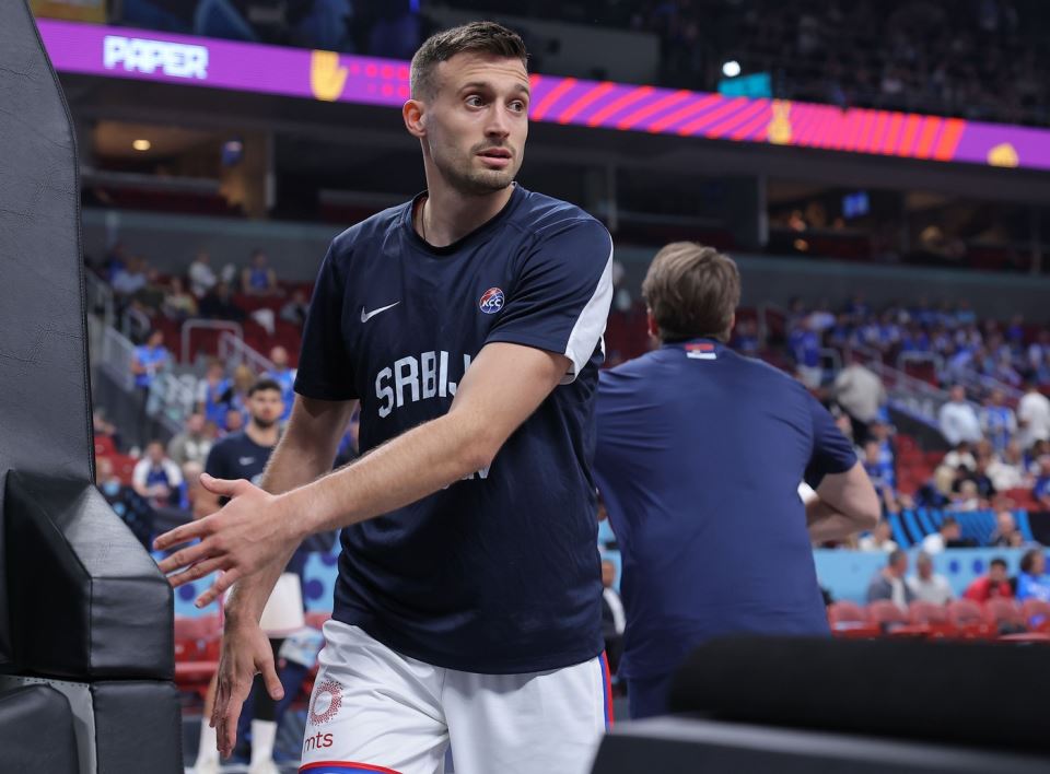 Aleksa Avramović na terenu