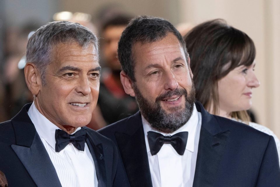 Adam Sendler i Džordž Kluni na Venecijanskom filmskom festivalu