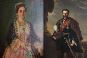 Knez Mihailo Obrenović i Katarina Konstantinović